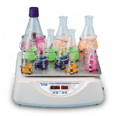 SI - scientific industries orbital genie shaker with flask clamps